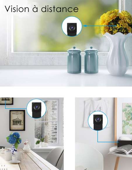 Module DIY camera wifi HD a distance - dissimulee dans des objets
