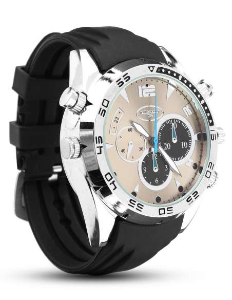 Montre espion full HD - vision nocturne - 100 min d'autonomie