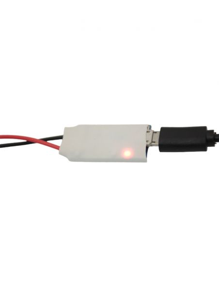 Chargeur batterie USB 5V/1A JST - voyant rouge