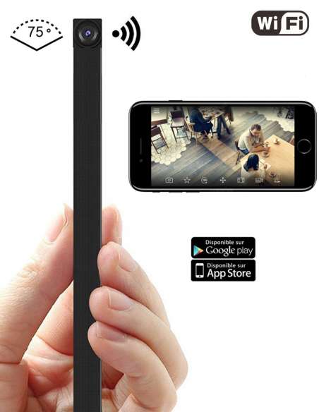 Module camera espion wifi HD dissimulee dans une boite de derivation