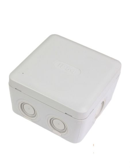 Camera espion wifi HD dissimulee dans une boite de derivation