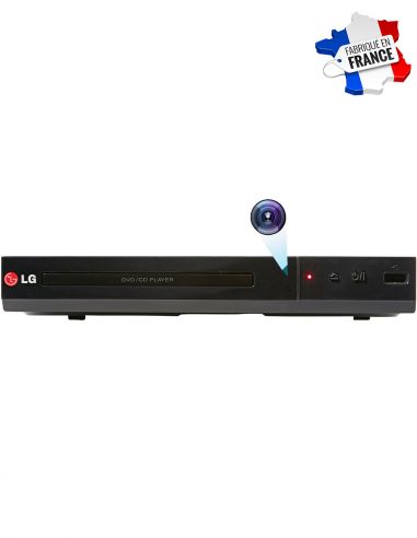 Lecteur DVD avec Caméra Espion WIFI dissimulée - Vision à distance