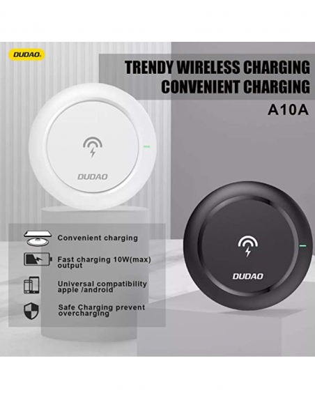 Chargeur a induction sans fils Dudao - micro GSM / camera