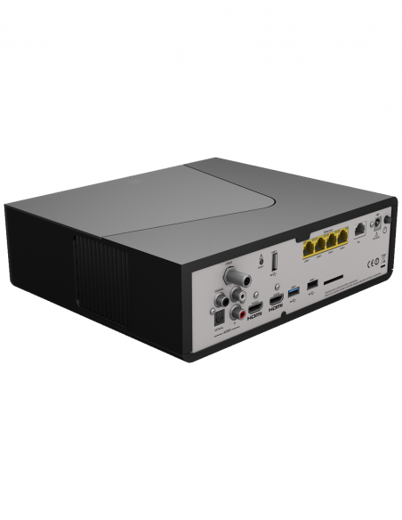 Box SFR Internet et télé - caméra/micro - de dos