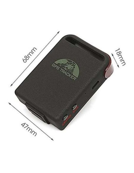 Traceur GPS espion - 2 batteries 7 jours / 7 h - dimensions