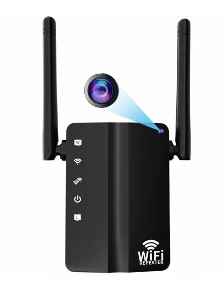 Répéteur wifi sans fil avec caméra