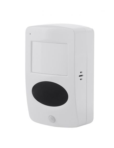 Détecteur de mouvement factice avec caméra espion intégrée