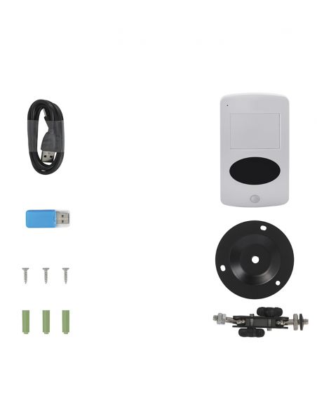 Détecteur de mouvement factice avec caméra espion - accessoires