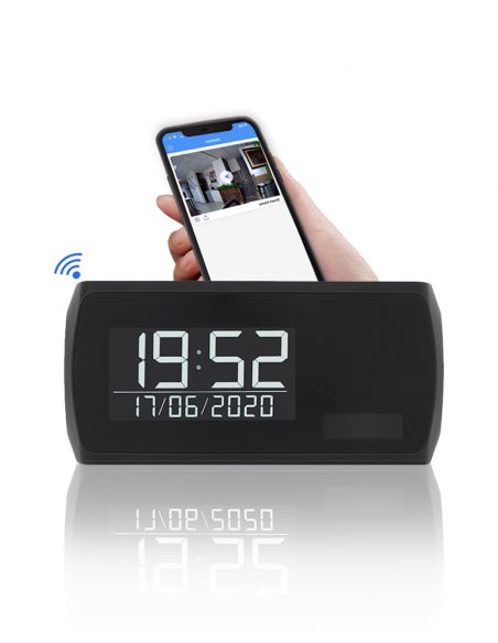 Réveil caméra wifi Full HD