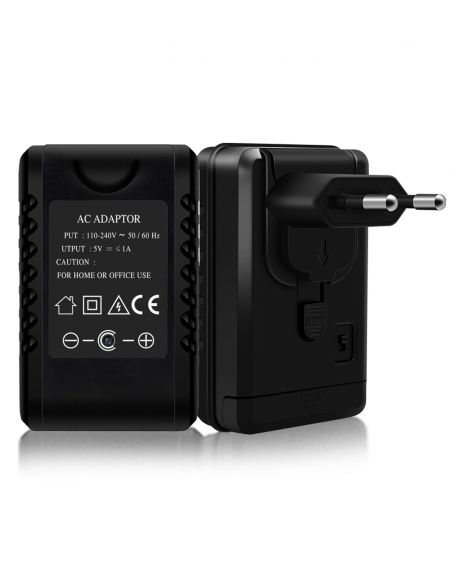 Adaptateur secteur avec caméra wifi Full HD