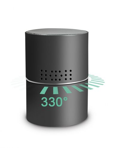 Caméra wifi espion dans une Enceinte motorisé 330°