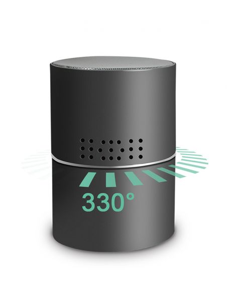 Caméra wifi espion dans une Enceinte motorisé 330°