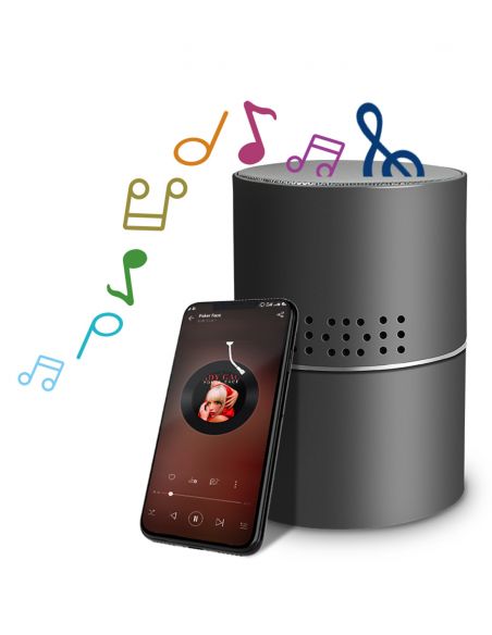 Caméra wifi espion dans une Enceinte motorisé 330°