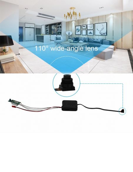 Camera wifi module espion dissimulable - 110°
