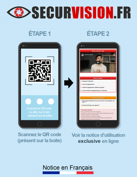 Detecteur - micro espion et frequences radio - notice