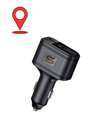 Allume cigare Type C avec GPS intégré