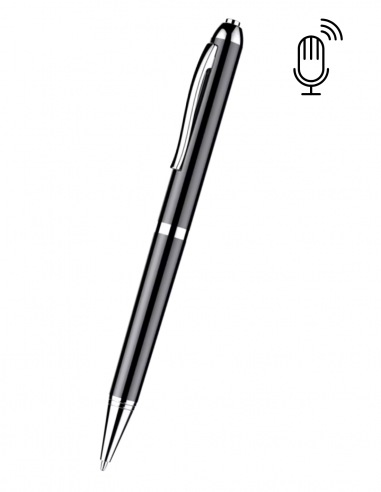 Stylo micro espion noir - Dictaphone...