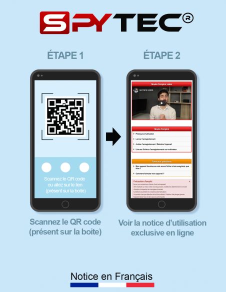 Notice micro écoute à distance autonomie illimité
