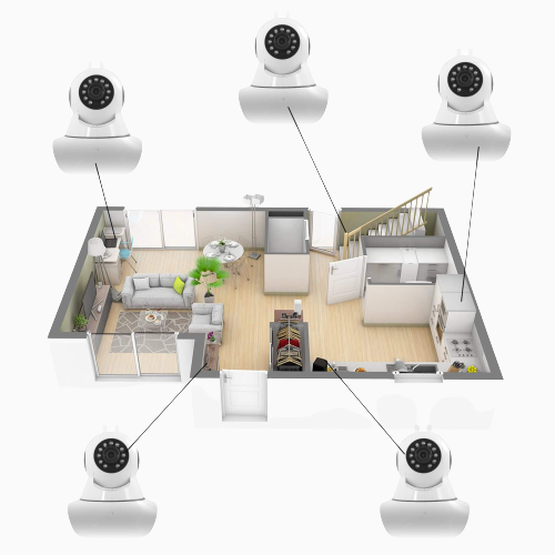 Camera espion wifi- surveillance domicile - vision a distance